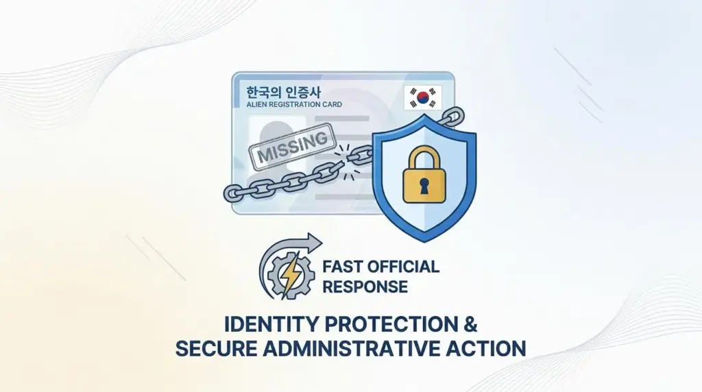 외국인등록증분실재발급